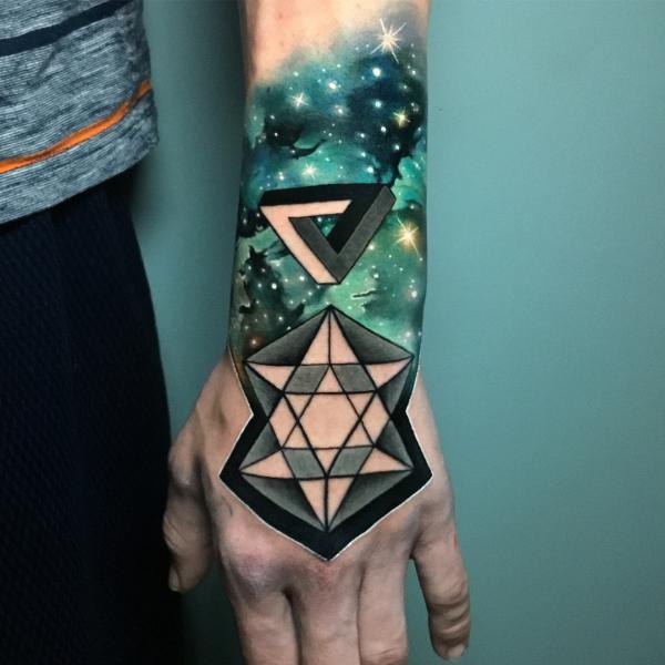 70 Galaxy Tattoo Designs with Meaning