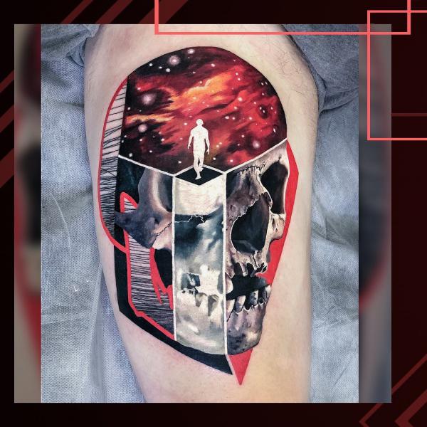 70 Galaxy Tattoo Designs with Meaning