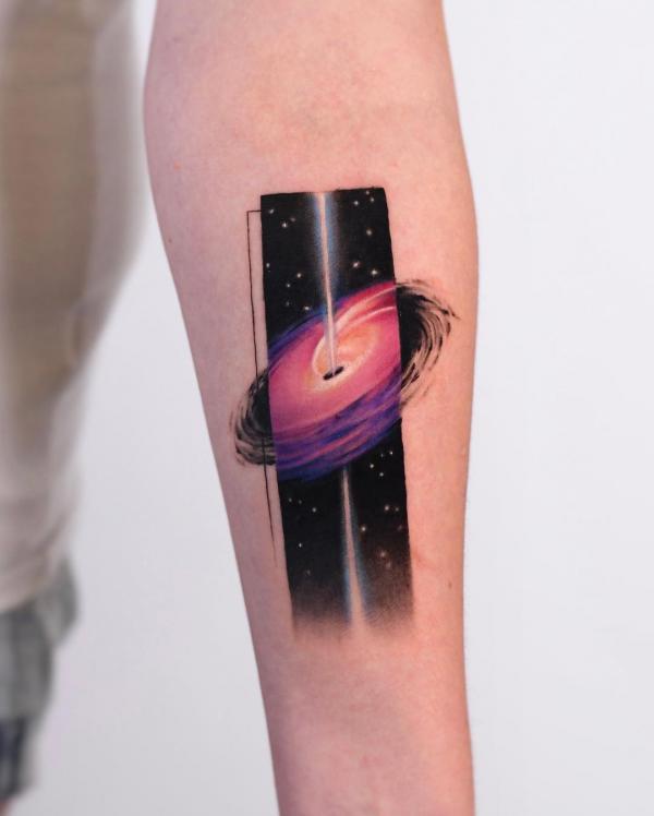 70 Galaxy Tattoo Designs with Meaning