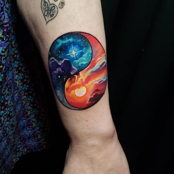 70 Galaxy Tattoo Designs with Meaning