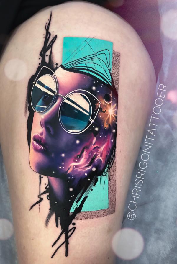 70 Galaxy Tattoo Designs with Meaning