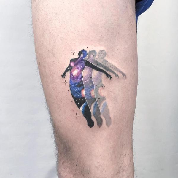 70 Galaxy Tattoo Designs with Meaning