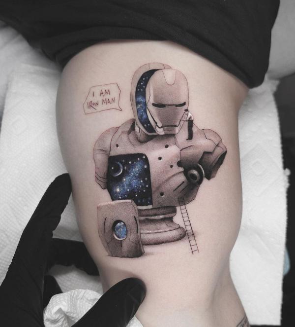 70 Galaxy Tattoo Designs with Meaning