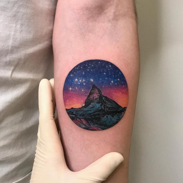 70 Galaxy Tattoo Designs with Meaning