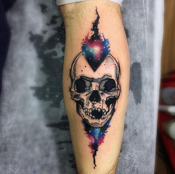 70 Galaxy Tattoo Designs with Meaning