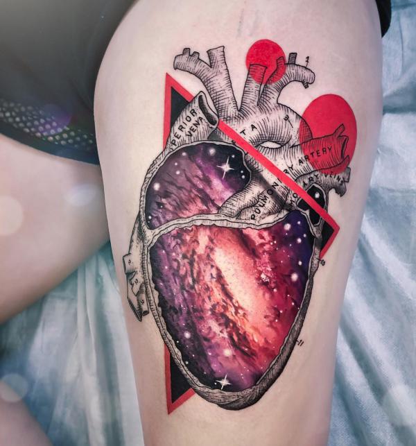 70 Galaxy Tattoo Designs with Meaning