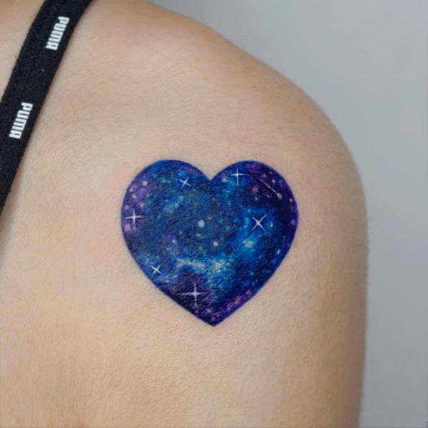 70 Galaxy Tattoo Designs with Meaning