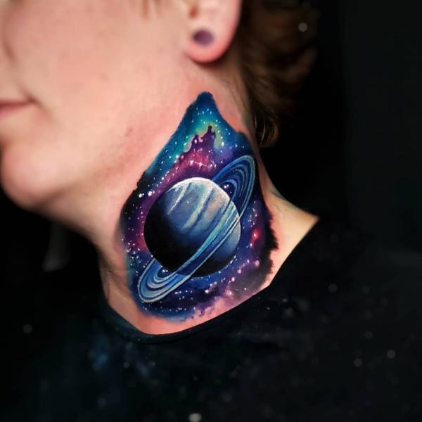 70 Galaxy Tattoo Designs with Meaning