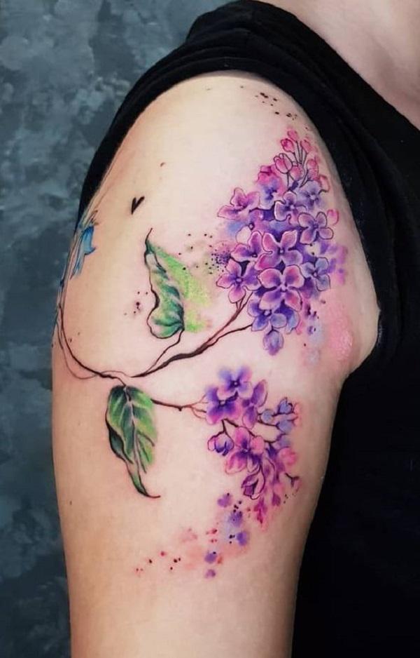 40 Lilac Tattoos: A Blossoming Expression of Individuality