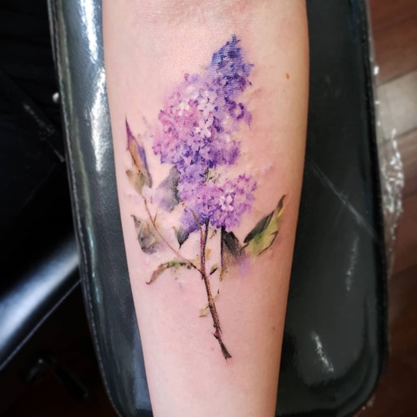 40 Lilac Tattoos: A Blossoming Expression of Individuality