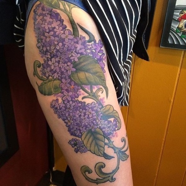 40 Lilac Tattoos: A Blossoming Expression of Individuality