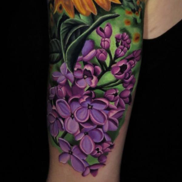 40 Lilac Tattoos: A Blossoming Expression of Individuality