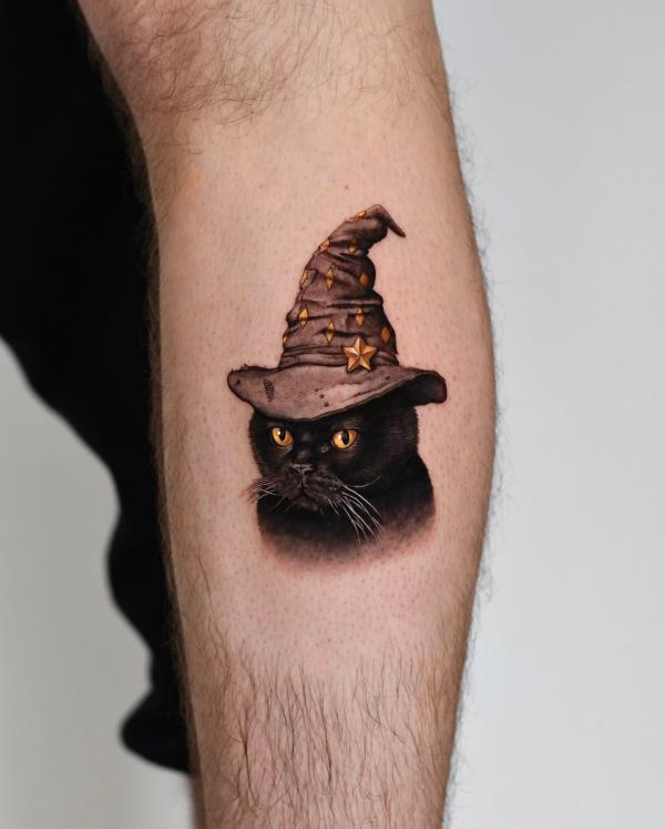50 Inspiring Black Cat Tattoo Designs and Their Meanings