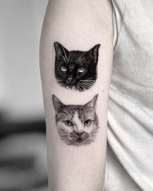50 Inspiring Black Cat Tattoo Designs and Their Meanings