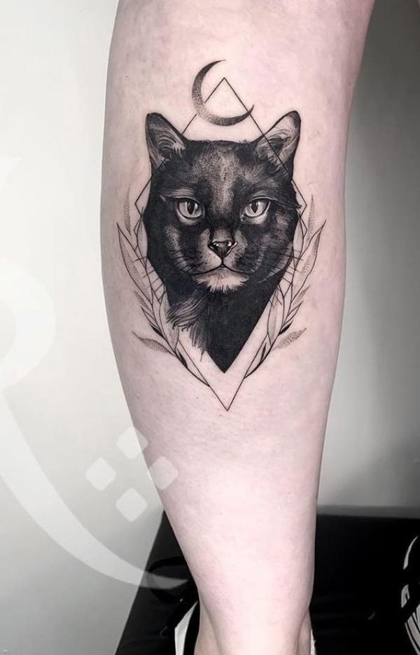 50 Inspiring Black Cat Tattoo Designs and Their Meanings