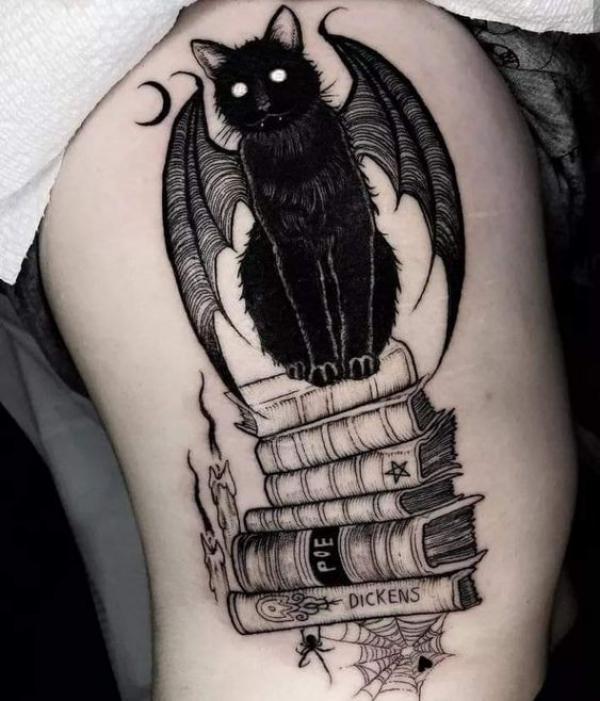 50 Inspiring Black Cat Tattoo Designs and Their Meanings