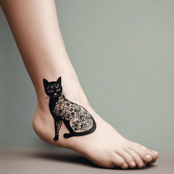 50 Inspiring Black Cat Tattoo Designs and Their Meanings