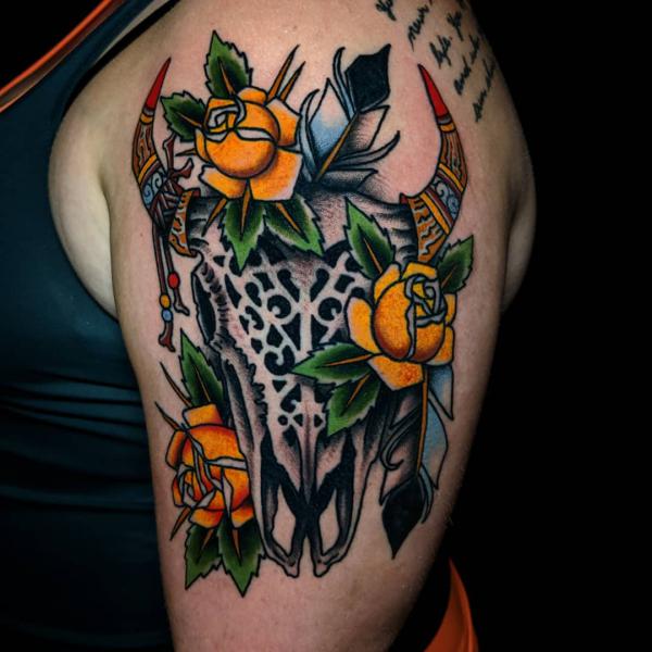 Yellow Rose Tattoo: A Burst of Sunshine on Your Skin