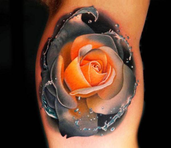 Yellow Rose Tattoo: A Burst of Sunshine on Your Skin