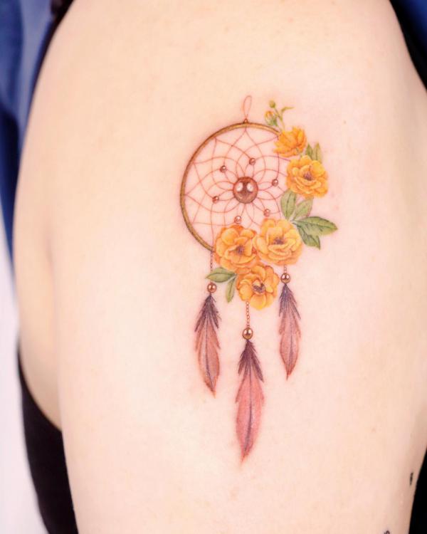 Yellow Rose Tattoo: A Burst of Sunshine on Your Skin