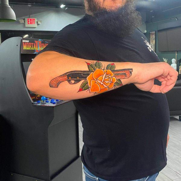 Yellow Rose Tattoo: A Burst of Sunshine on Your Skin
