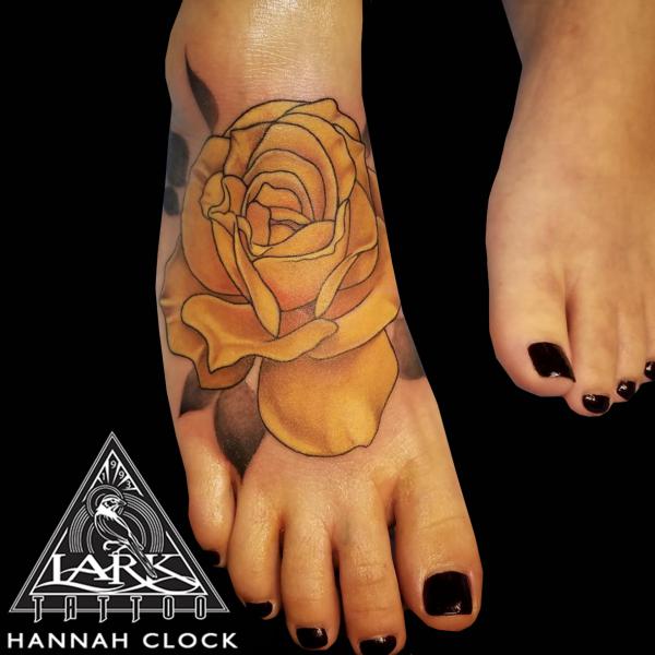 Yellow Rose Tattoo: A Burst of Sunshine on Your Skin