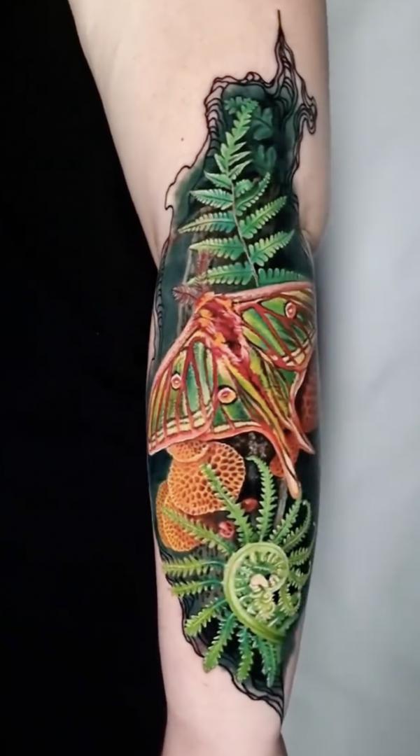 50 Fern Tattoo Designs with Meaning