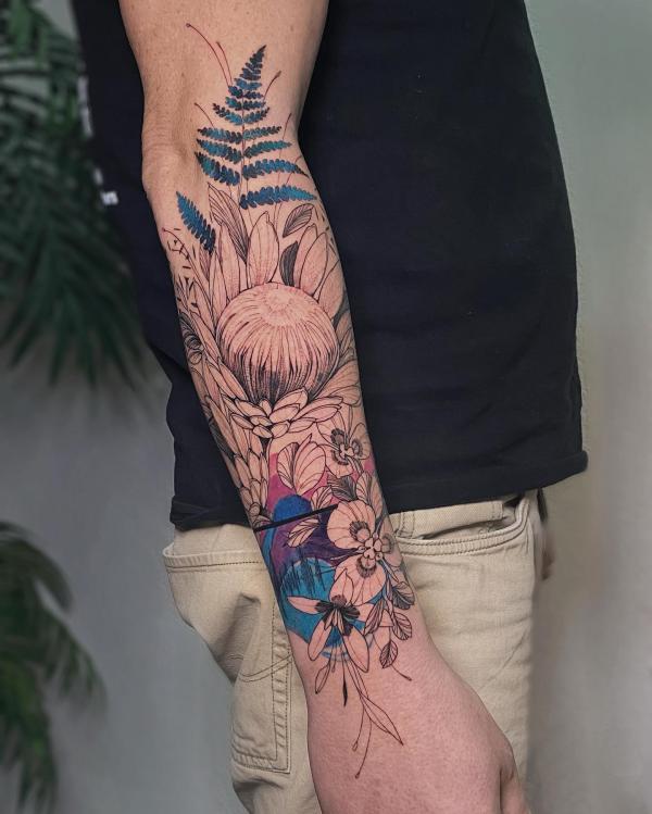 50 Fern Tattoo Designs with Meaning