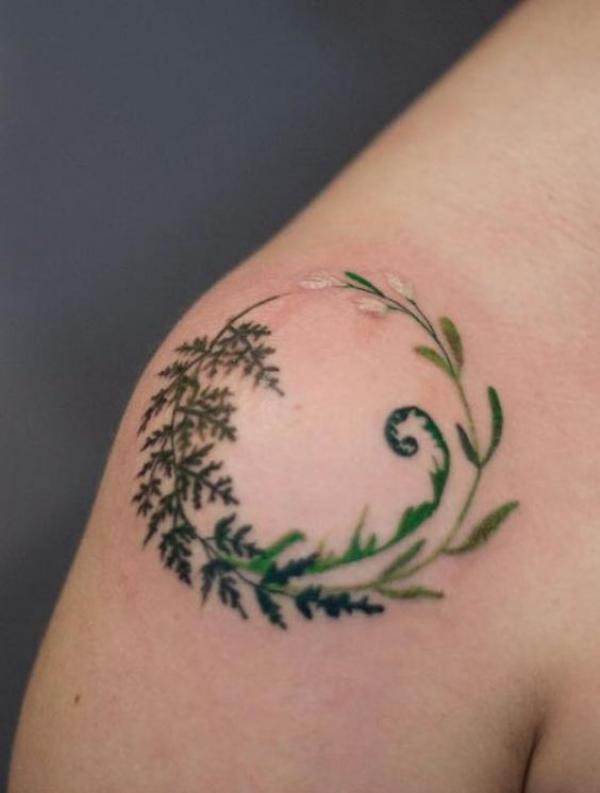 50 Fern Tattoo Designs with Meaning