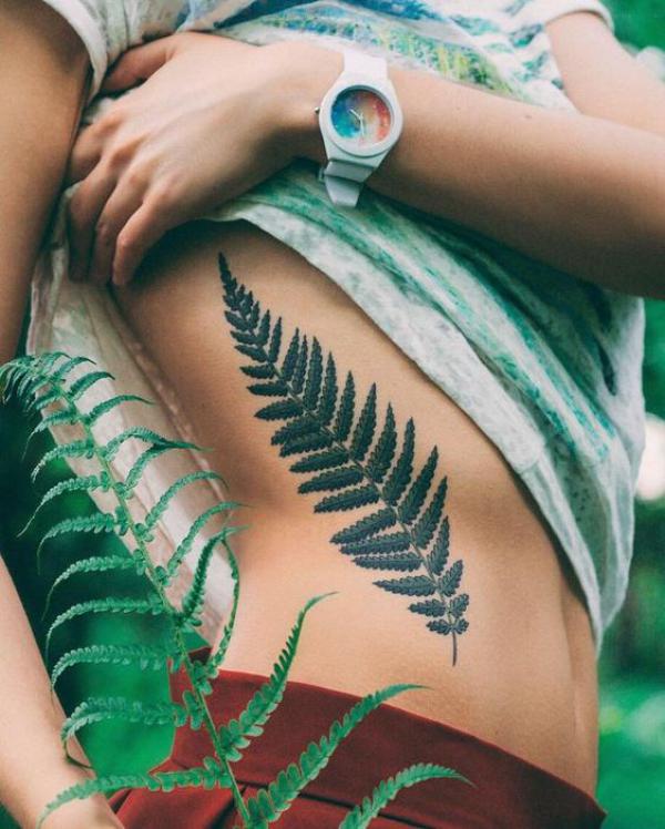 50 Fern Tattoo Designs with Meaning