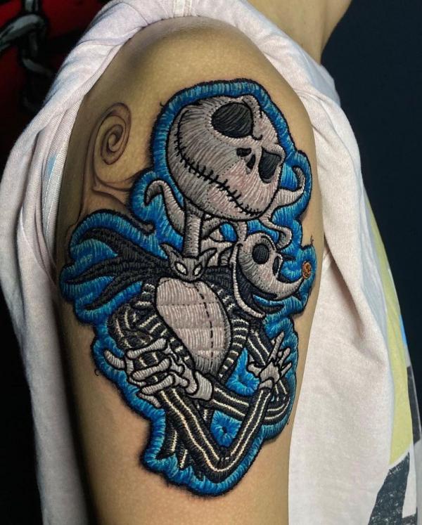 Embroidering Identity: The Allure of Patch Tattoos
