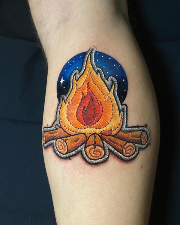 Embroidering Identity: The Allure of Patch Tattoos