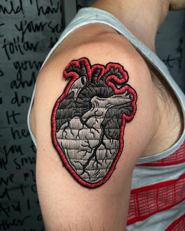 Embroidering Identity: The Allure of Patch Tattoos