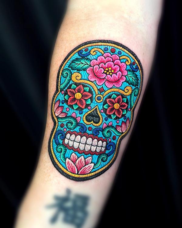 Embroidering Identity: The Allure of Patch Tattoos