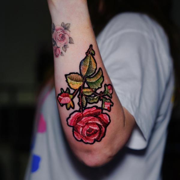Embroidering Identity: The Allure of Patch Tattoos