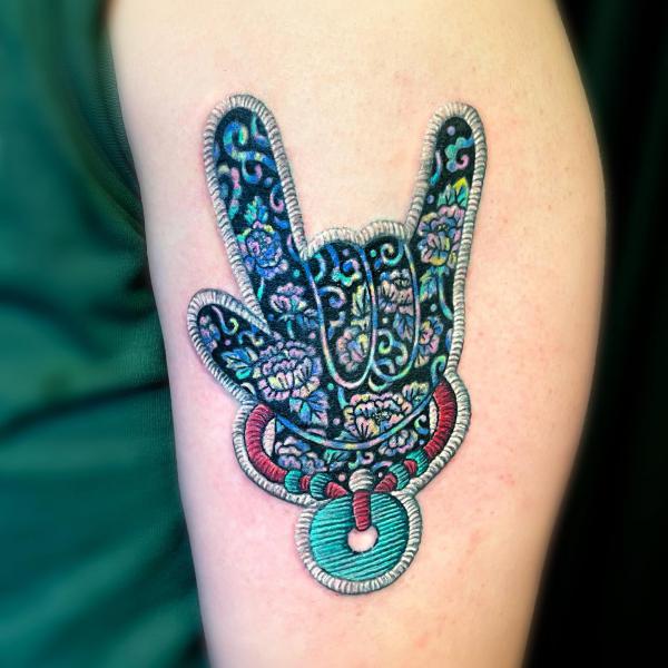 Embroidering Identity: The Allure of Patch Tattoos