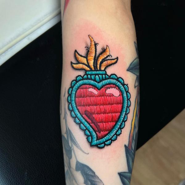 Embroidering Identity: The Allure of Patch Tattoos