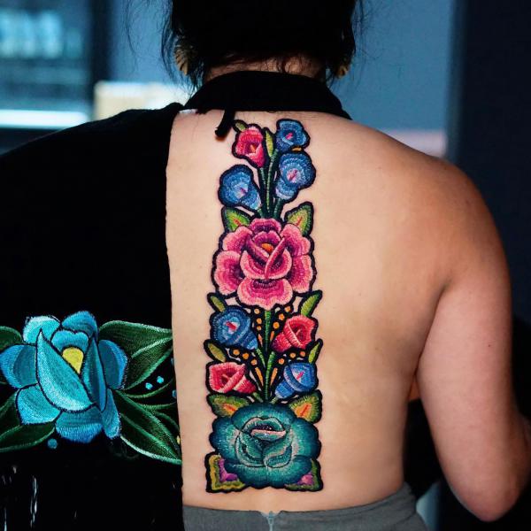 Embroidering Identity: The Allure of Patch Tattoos