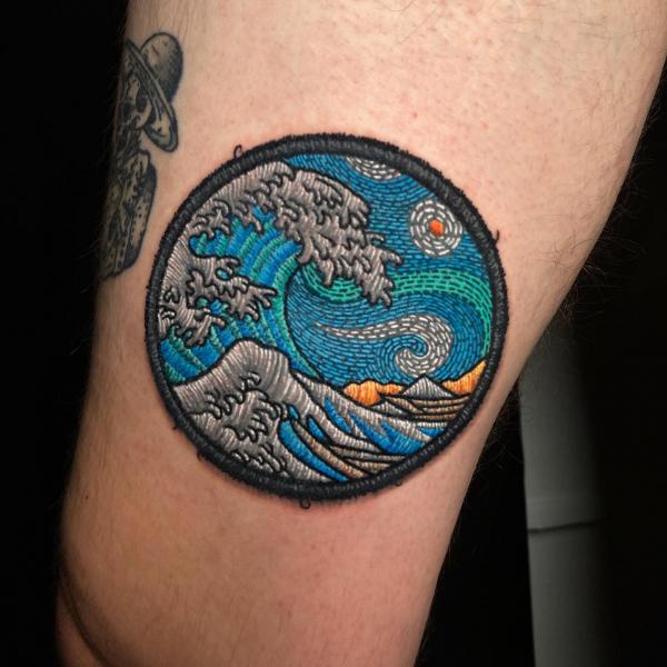 Embroidering Identity: The Allure of Patch Tattoos