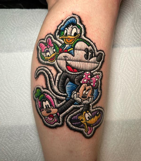 Embroidering Identity: The Allure of Patch Tattoos