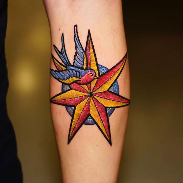Embroidering Identity: The Allure of Patch Tattoos