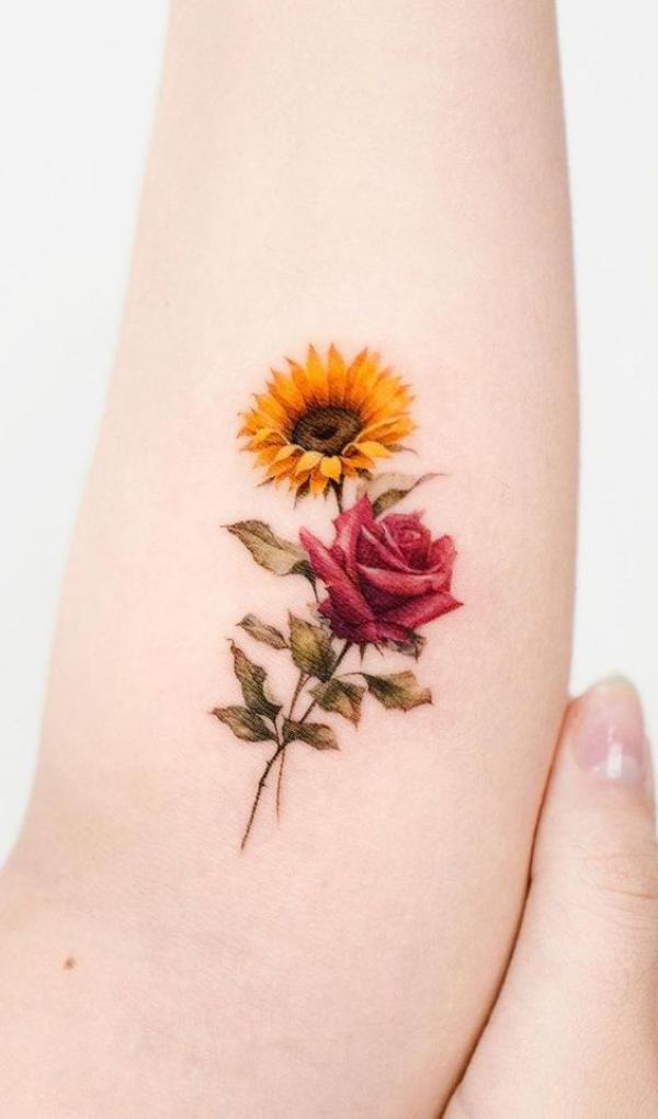 Rose with Stem Tattoo: the Beauty and Symbolism