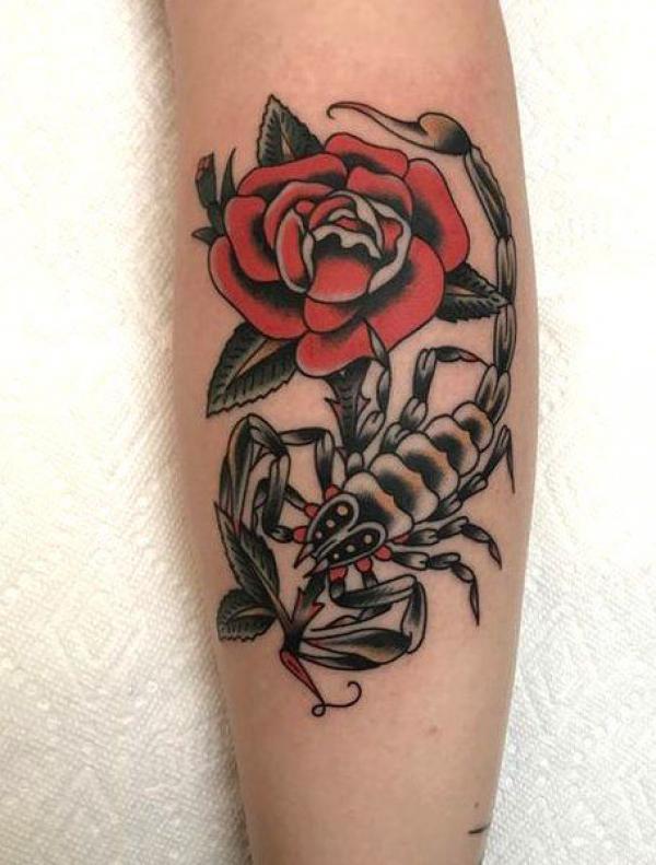 Rose with Stem Tattoo: the Beauty and Symbolism