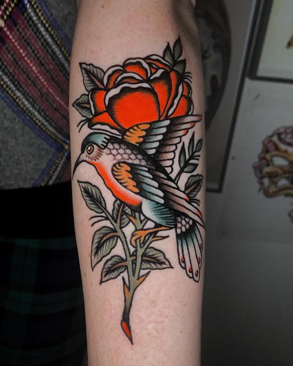 Rose with Stem Tattoo: the Beauty and Symbolism