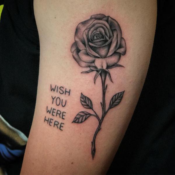 Rose with Stem Tattoo: the Beauty and Symbolism