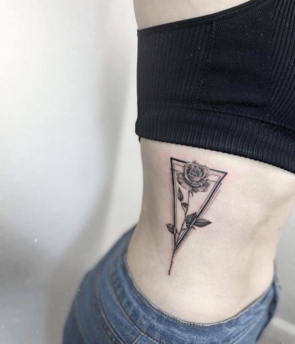 Rose with Stem Tattoo: the Beauty and Symbolism