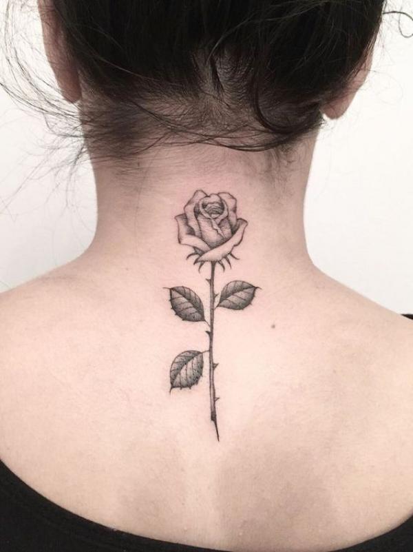 Rose with Stem Tattoo: the Beauty and Symbolism