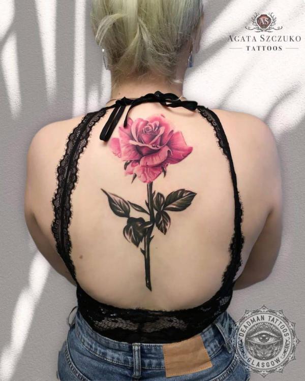 Rose with Stem Tattoo: the Beauty and Symbolism