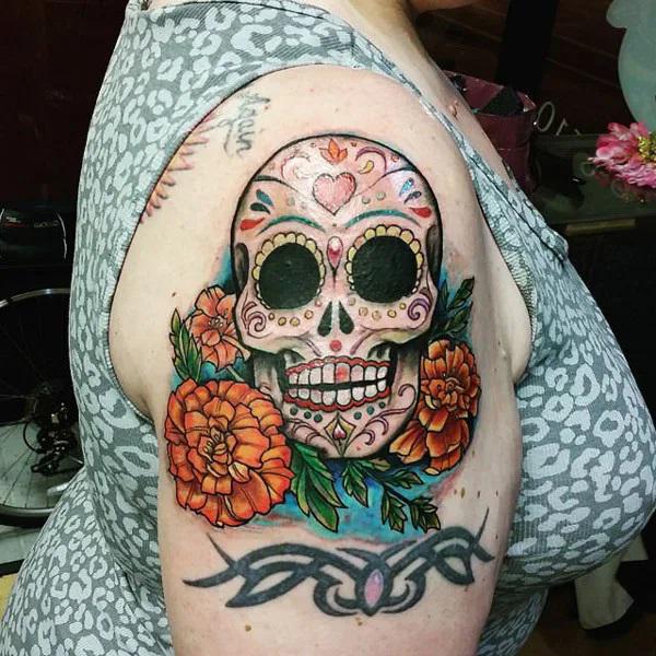 40 Marigold Tattoo Designs with Meaning