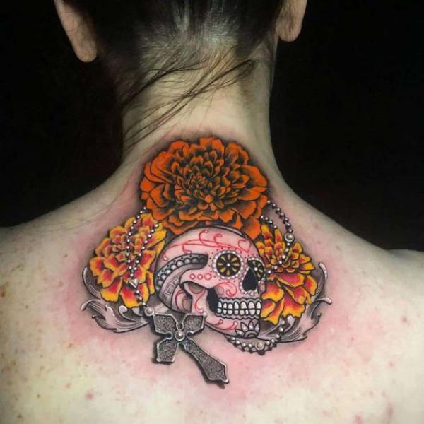 40 Marigold Tattoo Designs with Meaning